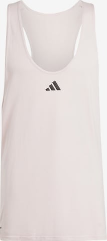 ADIDAS PERFORMANCE Performance Shirt 'Workout Stringer' in Pink: front