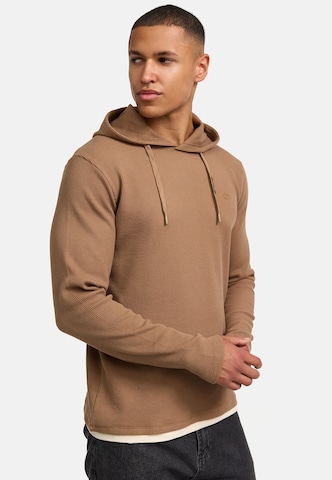 Sweat-shirt 'Marto' INDICODE JEANS en marron