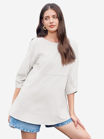 Imily Bela - Blusa en blanco