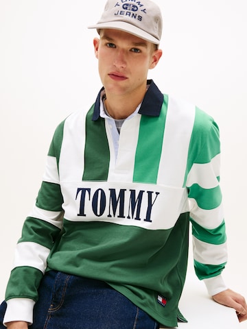 Tommy Jeans Тениска 'ARCHIVE' в зелено