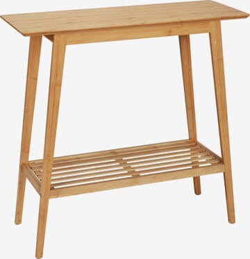 Wenko Table 'Kona' in Brown: front