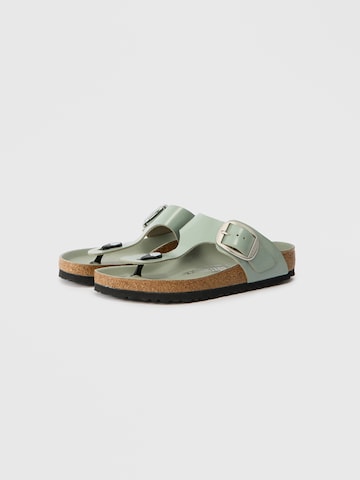 BIRKENSTOCK Japonki 'Gizeh' w kolorze zielony