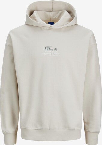 JACK & JONES Sweatshirt 'CAPITAL' in Beige: voorkant