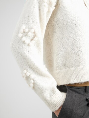 VILA Strickjacke 'VIMERIT' in Beige