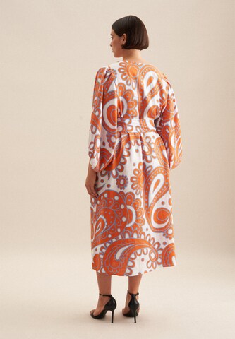 Robe 'Curvy' SEIDENSTICKER en orange