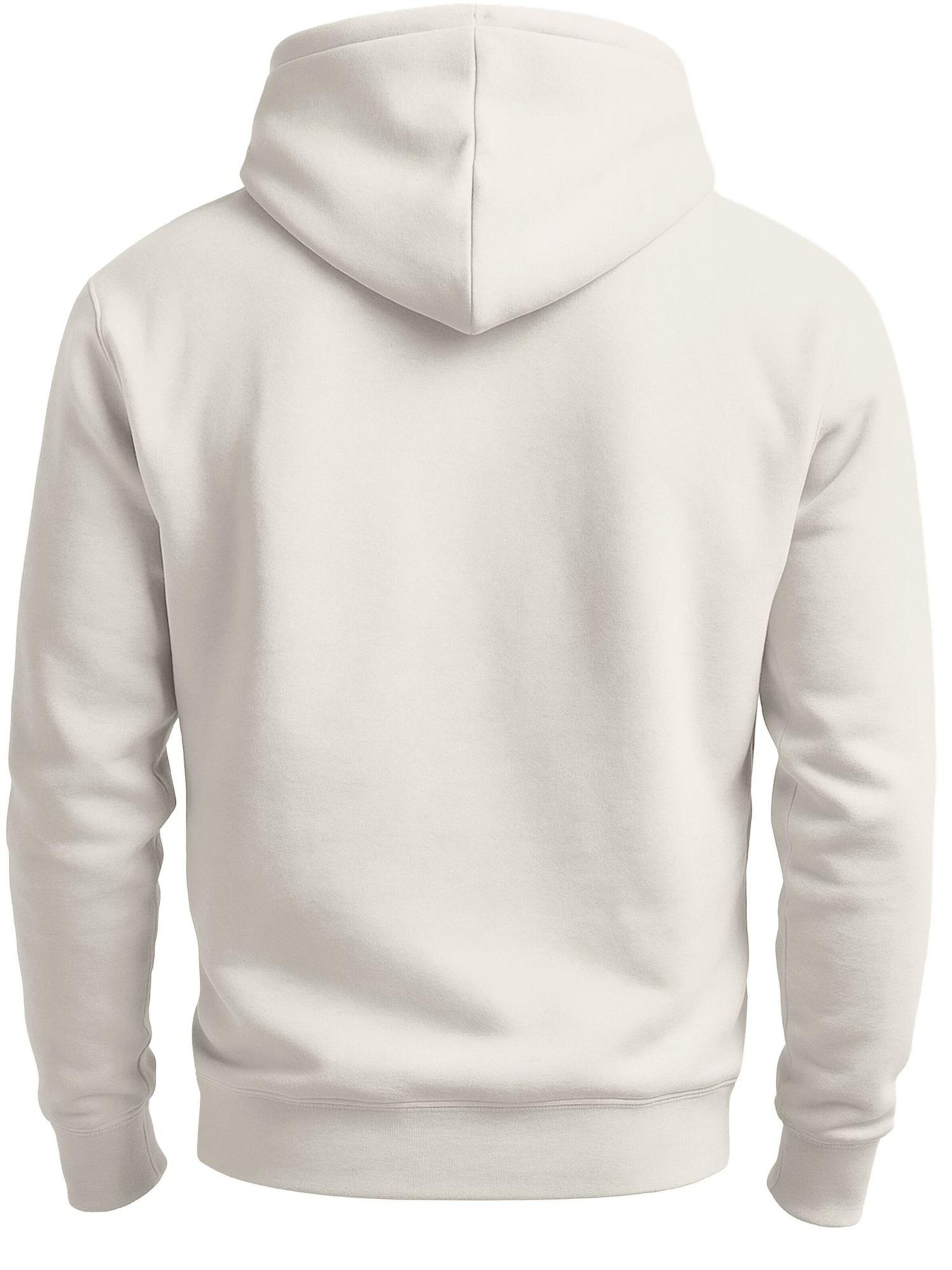 Neverless Sweatshirt 'Moin Skull'‌‌‌‌‌ in Beige