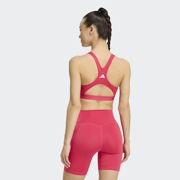 ADIDAS PERFORMANCE Bustier Sport-BH in Pink
