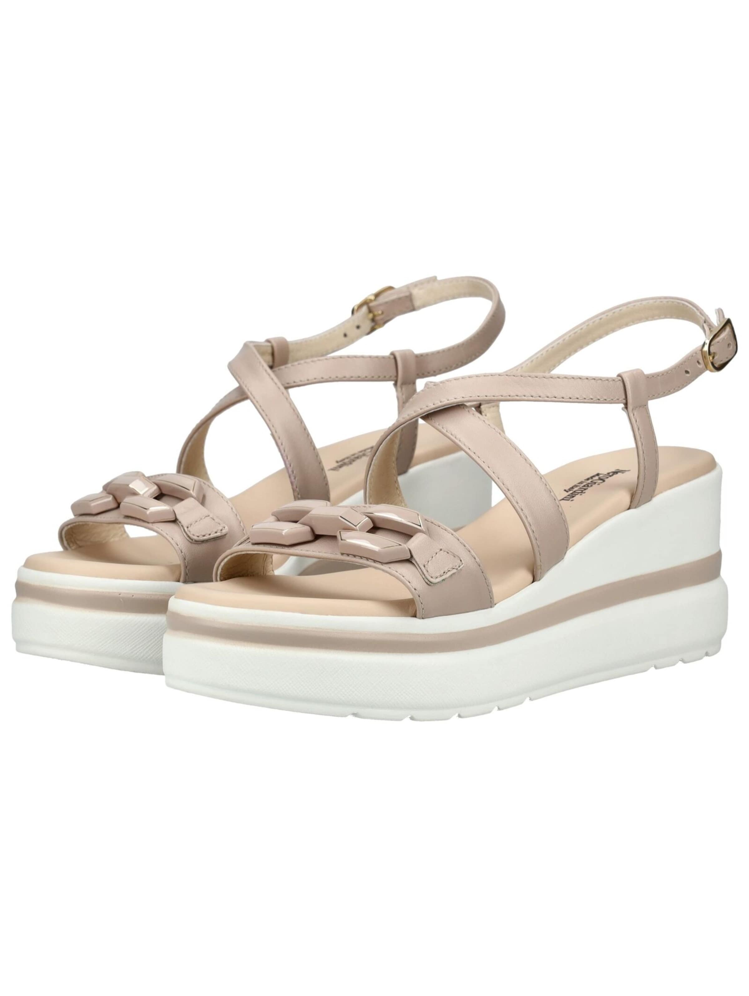 Nero Giardini Sandalen met riem in Beige