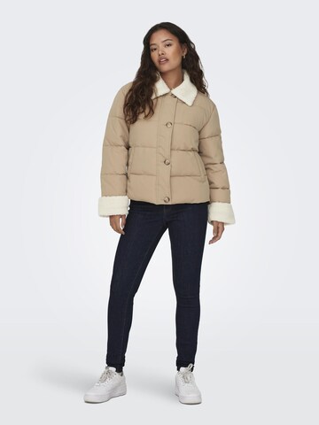 JDY Between-Season Jacket 'Vesla' in Beige