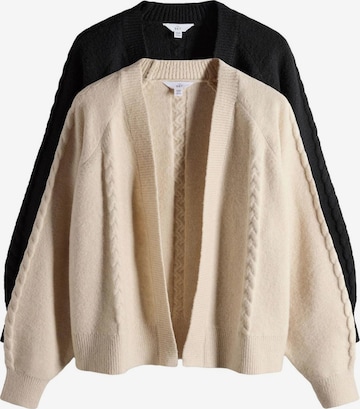 The Set Kardigán - Béžová: predná strana