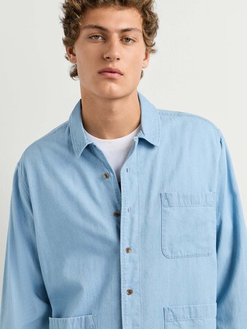 Regular fit Camicia 'Robi' di Pepe Jeans in blu