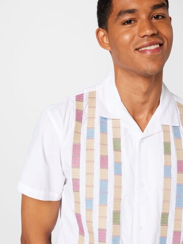 Obey Regular Fit Hemd 'Jules' in Weiß