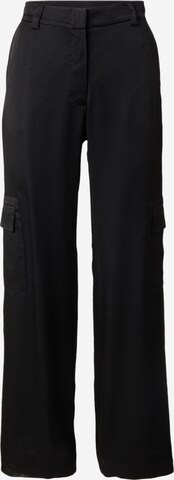 Loosefit Pantalon cargo GERRY WEBER en noir : devant