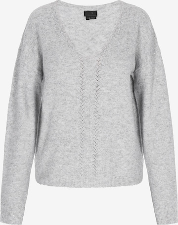 pelēks DreiMaster Klassik Džemperis: no priekšpuses