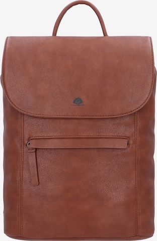 GREENBURRY Backpack 'Mad'l Dasch Annerl' in Brown: front