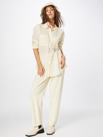 Chemisier 'SHEER LUCK' Free People en blanc