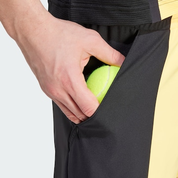 ADIDAS PERFORMANCE Regularen Športne hlače 'Ergo 7' | rumena barva