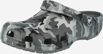 Crocs Clogs in Grey: front