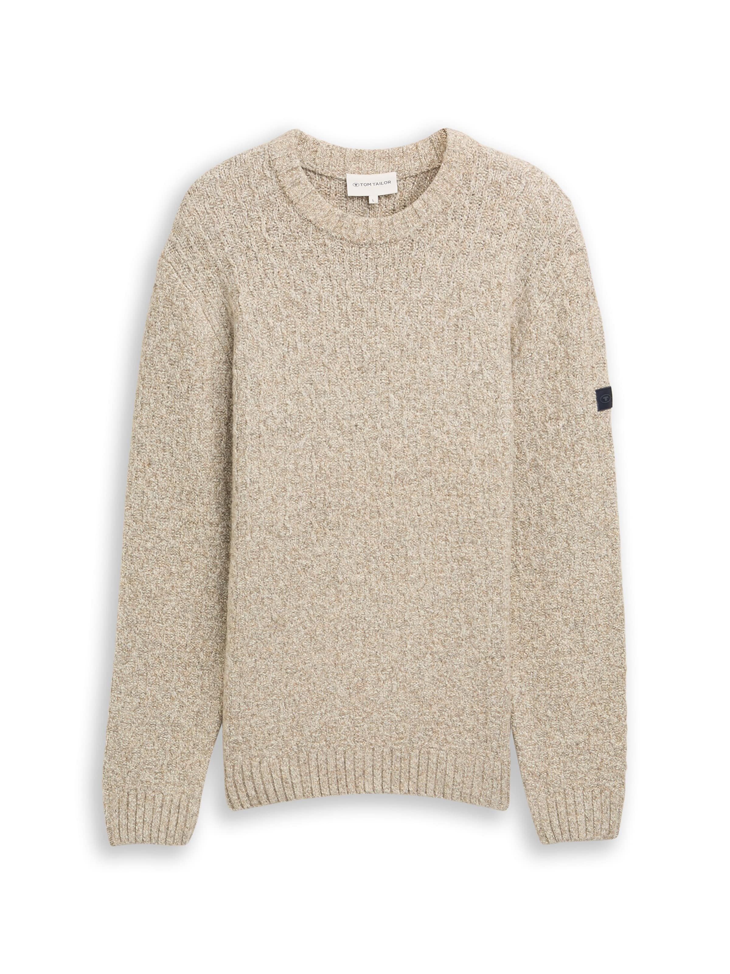Pullover di TOM TAILOR in bianco: frontale
