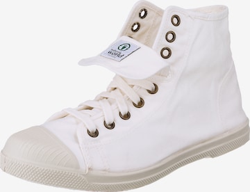 natural world High-Top Sneakers in White: front