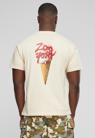 ZOO YORK T-Shirt 'ZM241-052-1' in Beige