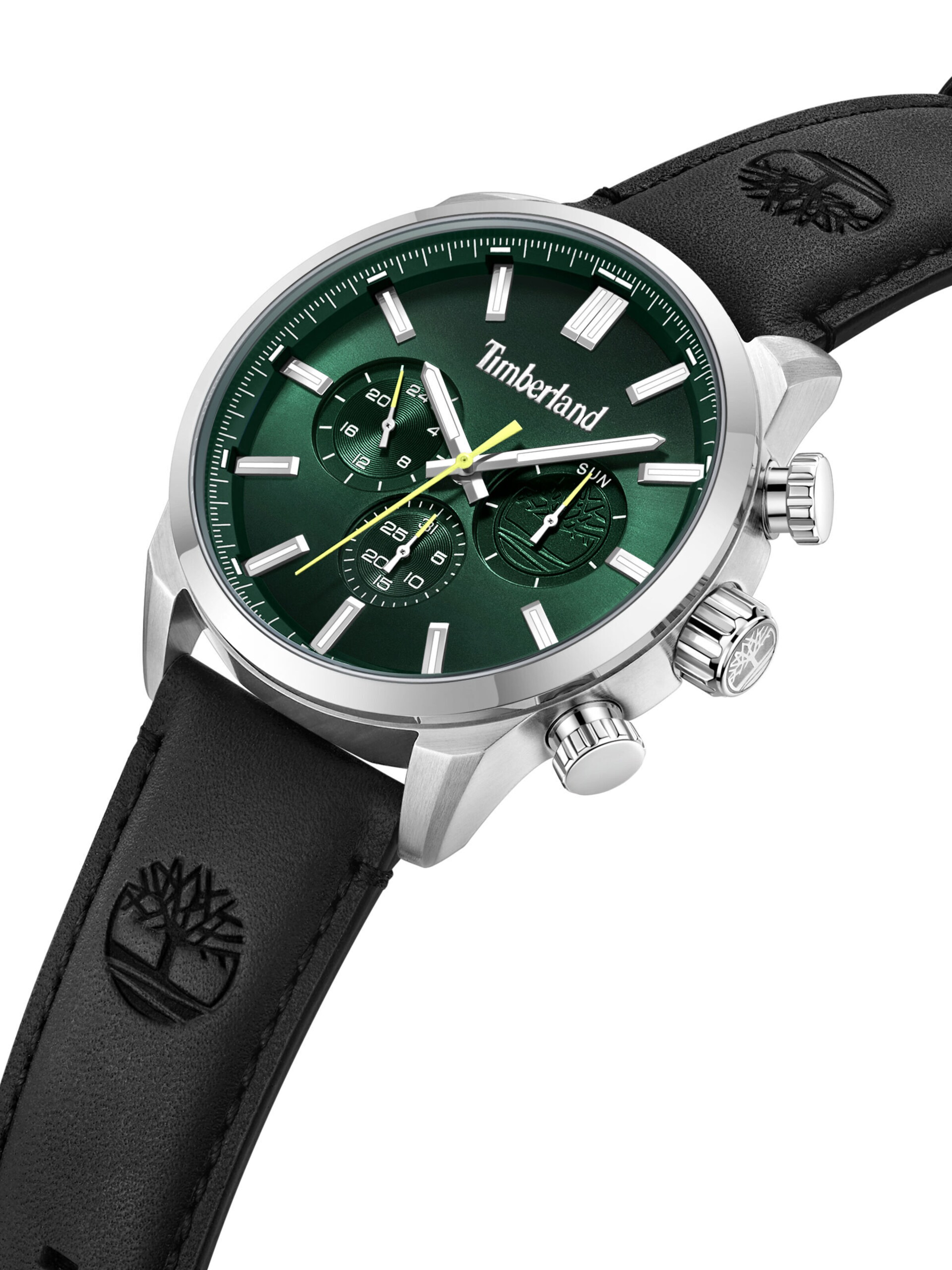 TIMBERLAND Analoog horloge 'Henniker II' in Zwart