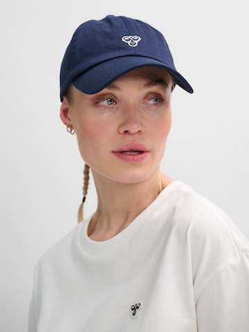 Casquette de sport Hummel en bleu : devant