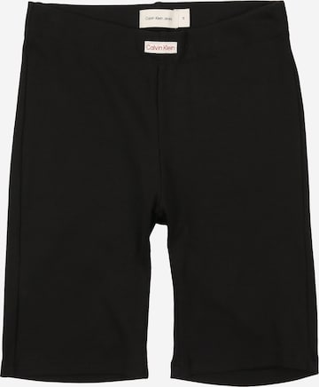 juoda Calvin Klein Jeans Siauras Tamprės: priekis