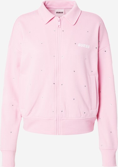 Bluză cu fermoar sport 'SKYLAR' GUESS pe roz, Vizualizare produs