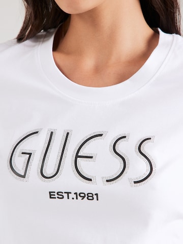 GUESS Μπλουζάκι σε λευκό