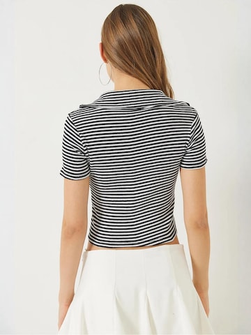 Maglietta di Bianco Lucci in nero