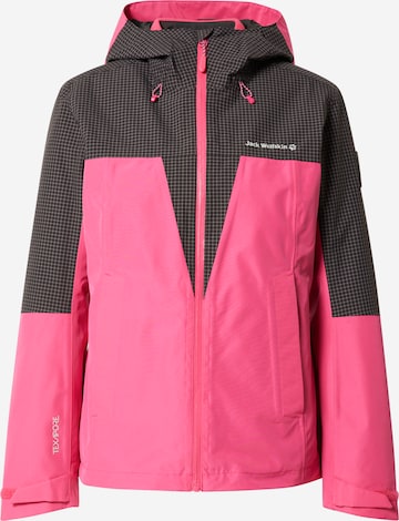 JACK WOLFSKIN Outdoorjas 'Rhapsody' in Roze: voorkant