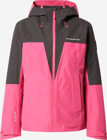 JACK WOLFSKIN Outdoor jacket 'Rhapsody' in Pink: front