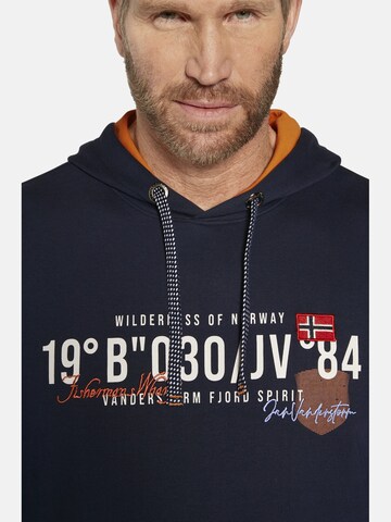 Jan Vanderstorm Sweatshirt ' Jorrit ' in Blauw