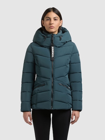 khujo - Chaqueta de invierno 'Hersch2' en verde: frente