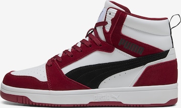 PUMA High-Top Sneakers 'Rebound v6' in Red: front
