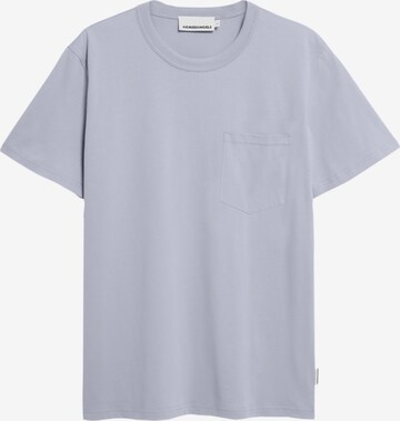 ARMEDANGELS T-Shirt 'MAARKOS POCKET ' in Blau: Vorderseite
