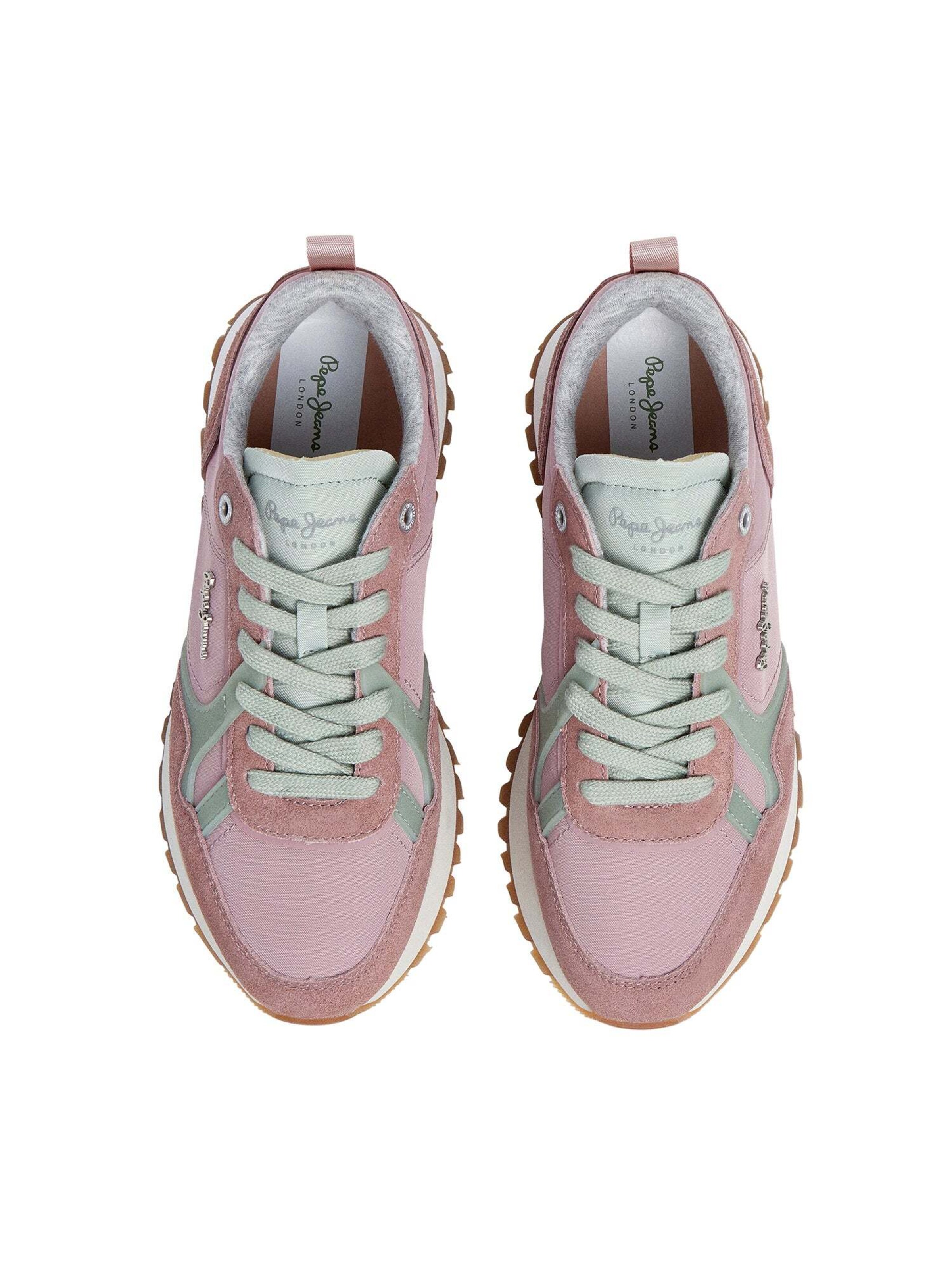 Pepe Jeans Platform trainers 'Ari Snug' in Pink