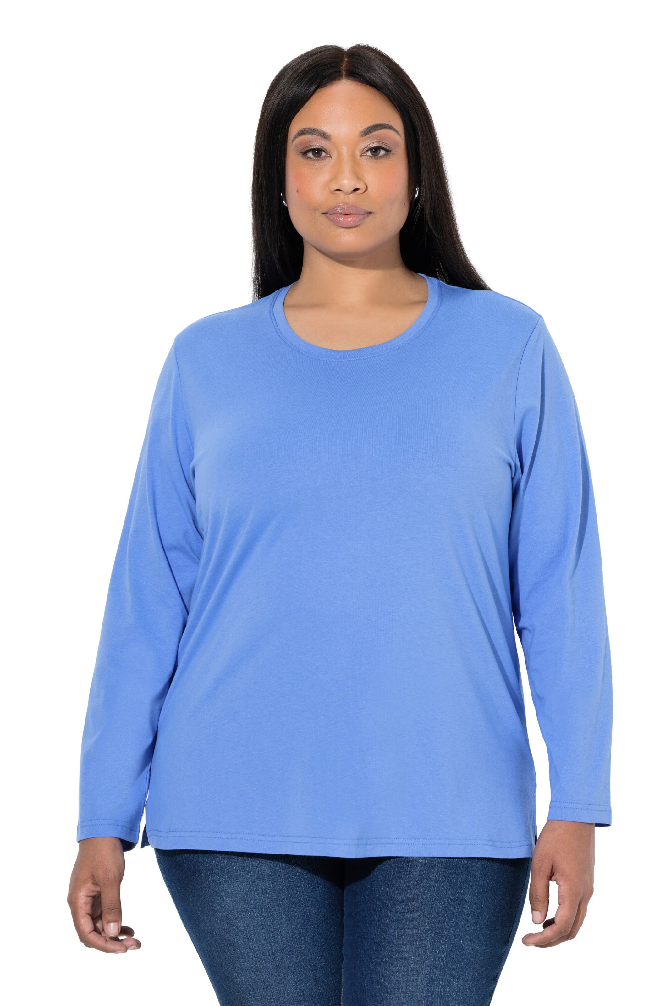 Ulla Popken Shirt in Blue: front