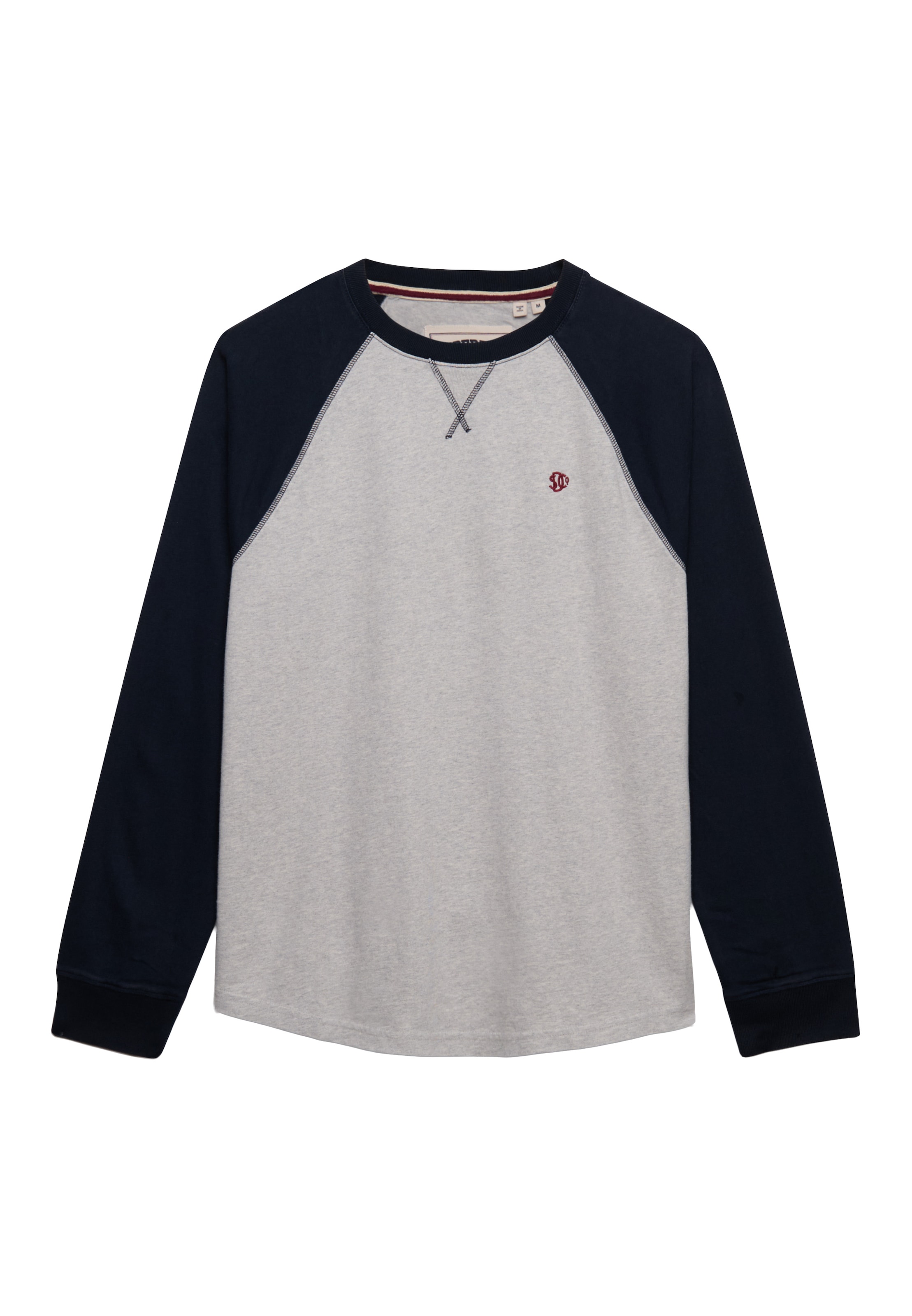 Superdry & Co Koszulka 'Vintage Athletic' w kolorze szary: przód