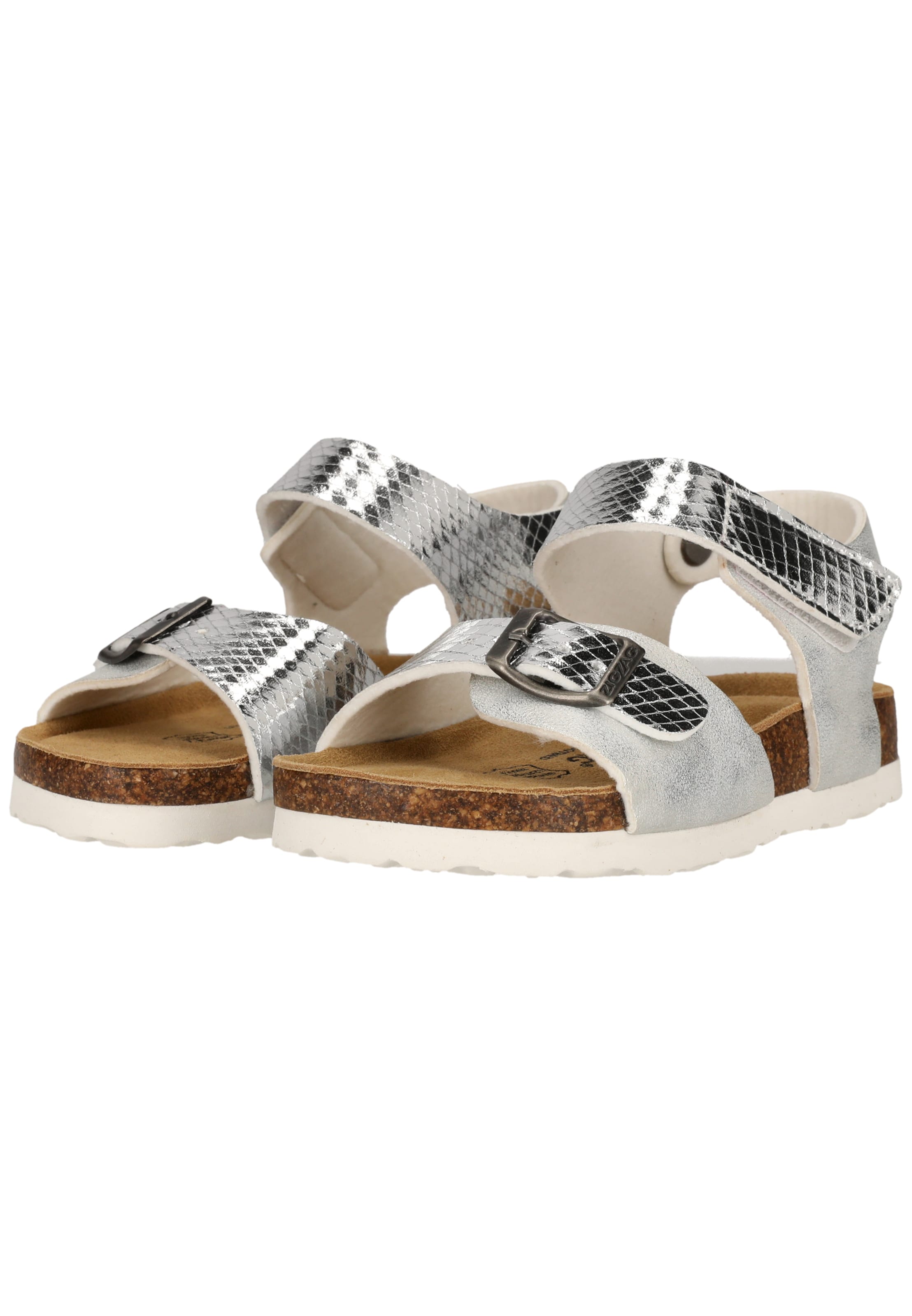 ZigZag Sandals 'Avila' in Silver