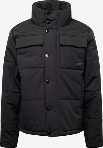 Veste mi-saison 'Foundation' G-Star RAW en noir : devant