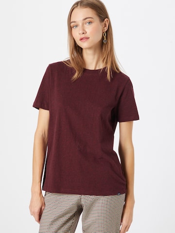 Superdry T-Shirt in Rot: predná strana