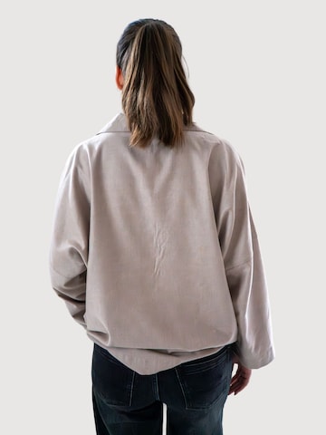 WEARABLE STORIES Shirt 'Lucie' in Grey