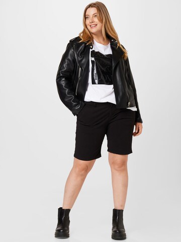 River Island Plus T-Shirt in Weiß