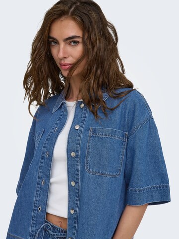 ONLY - Blusa 'ONLCLEO' em azul