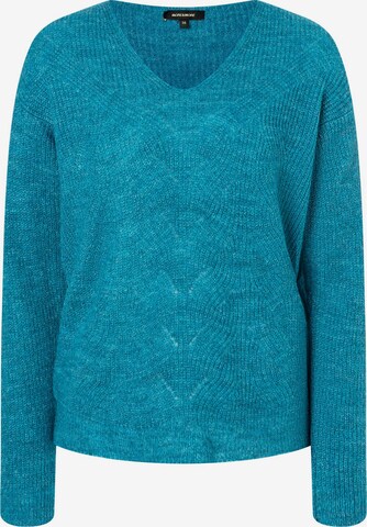MORE & MORE Sweater in Blue: front