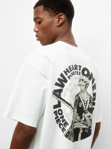 Pull&Bear T-Shirt in Grün