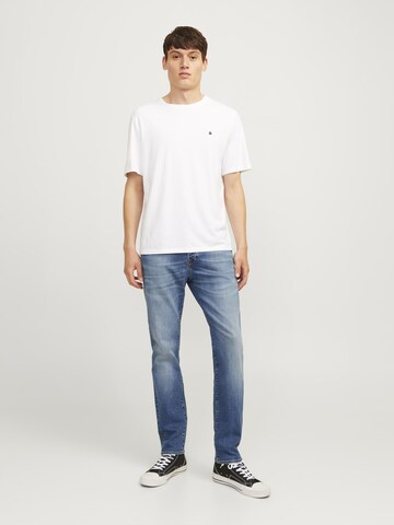 JACK & JONES Конический (Tapered) Джинсы 'JJIMike JJFox' в Синий