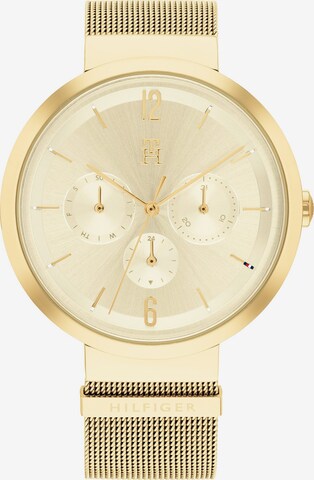 TOMMY HILFIGER Analog Watch in Gold: front